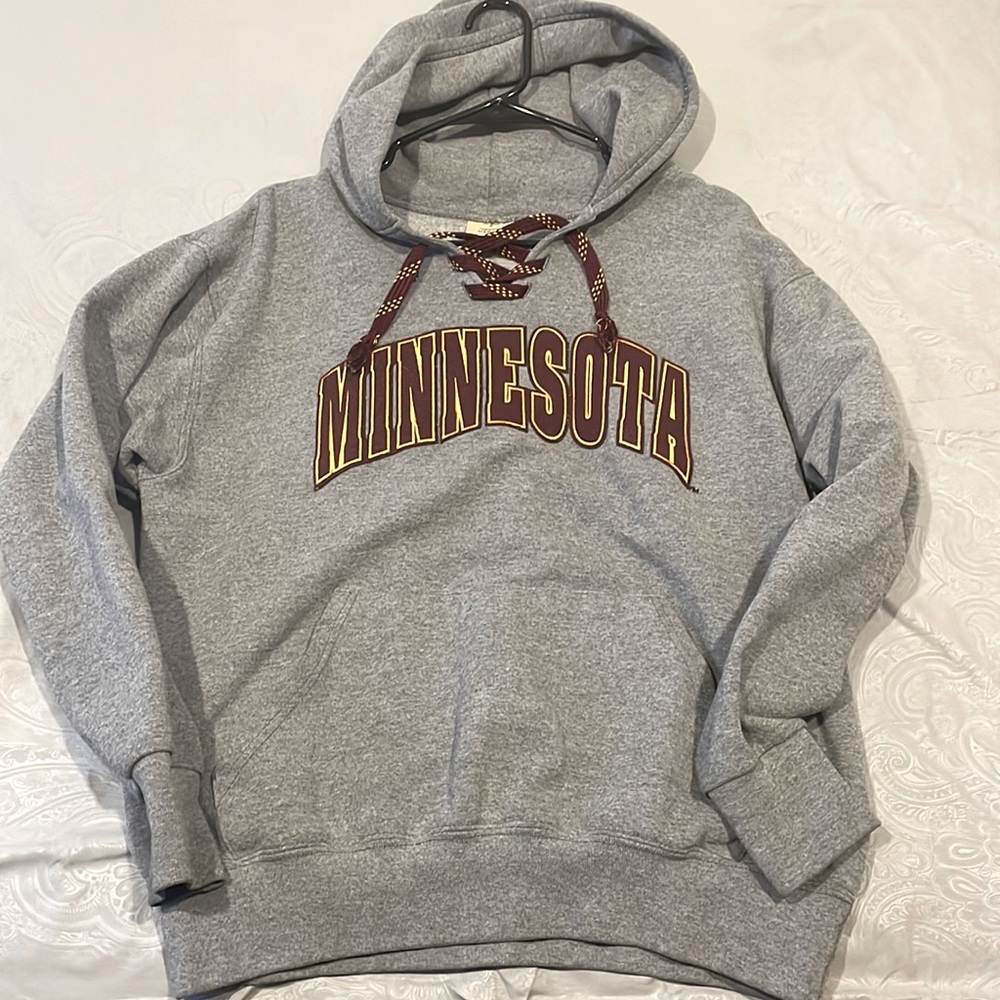Gray Minnesota hoodie